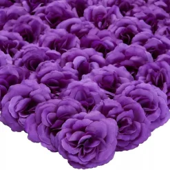 50 Pack Stemless Artificial Silk Roses