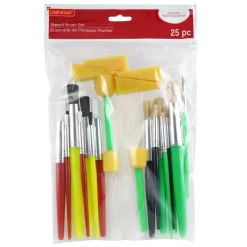 12 Pack: Stencil Brush Value Pack by Craft Smart®
