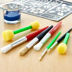 12 Pack: Stencil Brush Value Pack by Craft Smart®