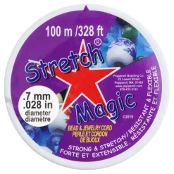 6 Pack: Stretch MagicĀ® 0.7mm Clear Bead & Jewelry Cord, 100m