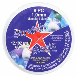 6 Pack: Stretch Magic® 1mm 8 Color Bead & Jewelry Cord Value Pack