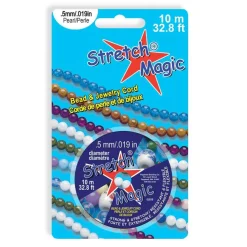 12 Pack: Stretch MagicĀ® 0.5mm Pearl Bead & Jewelry Cord
