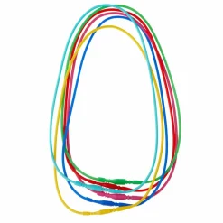 6 Pack: Stretch Magic Silkies™ Assorted Color Necklaces
