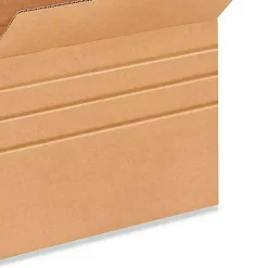 250 Pack Strong Multi Depth Corrugated Cardboard Boxes for Bulk Shipping and Storage 17 1⁄4 x 11 1⁄2 x 12 inch