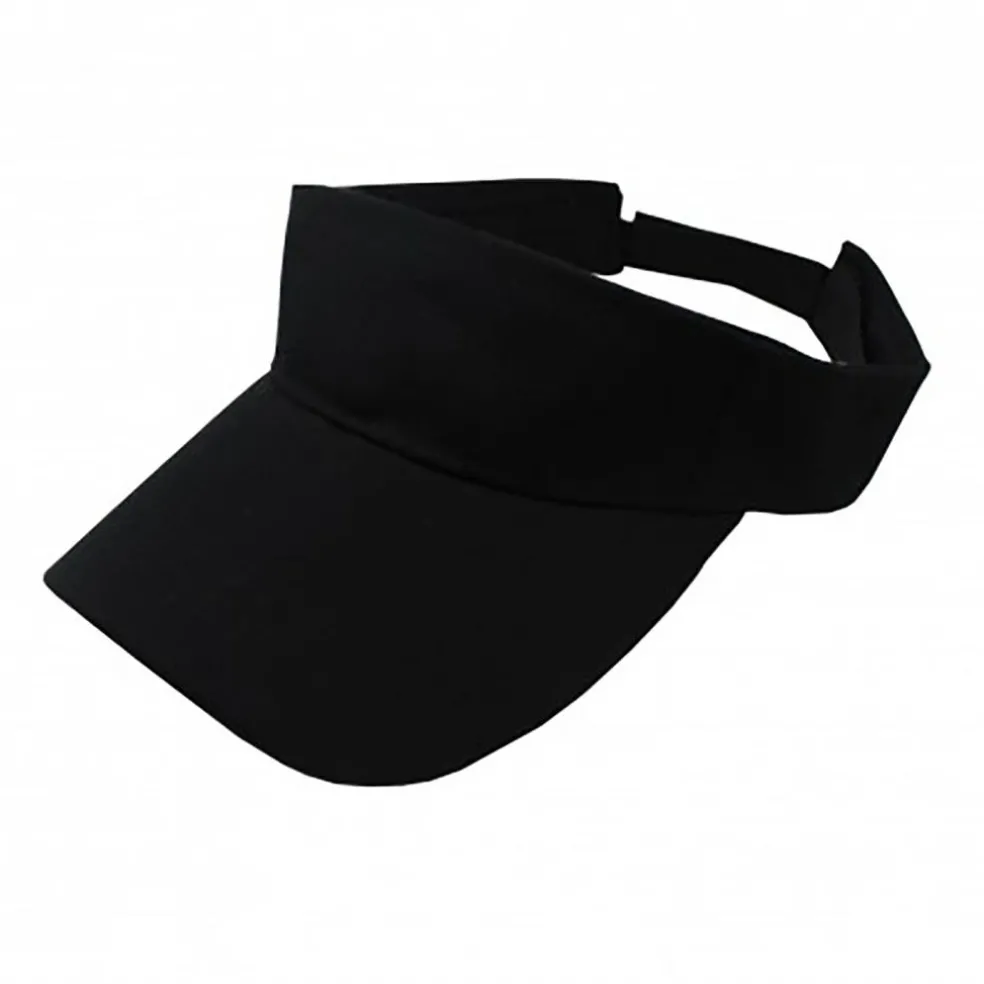 2-Pack Sun Visor Adjustable Cap Hat Athletic Wear