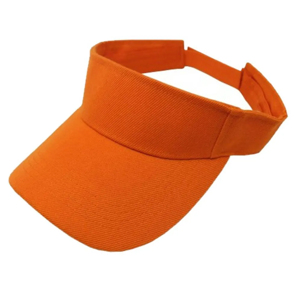2-Pack Sun Visor Adjustable Cap Hat Athletic Wear