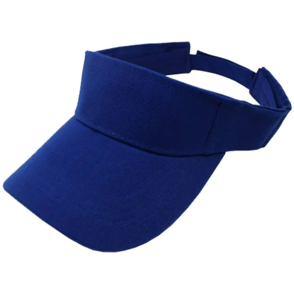 2-Pack Sun Visor Adjustable Cap Hat Athletic Wear