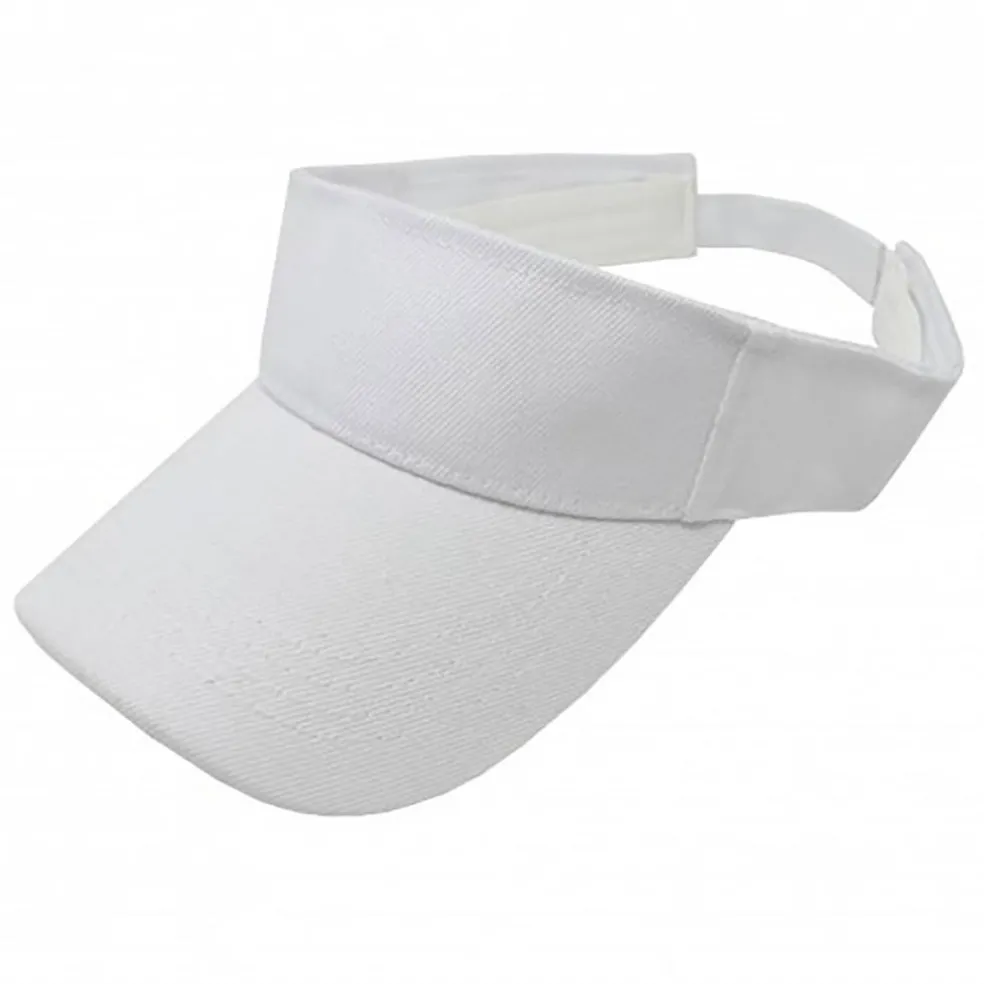 2-Pack Sun Visor Adjustable Cap Hat Athletic Wear