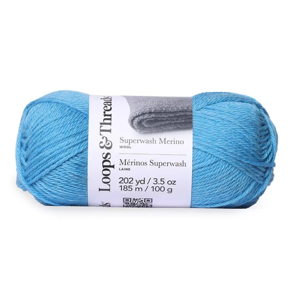 8 Pack: Superwash Merino Yarn by Loops & Threads®