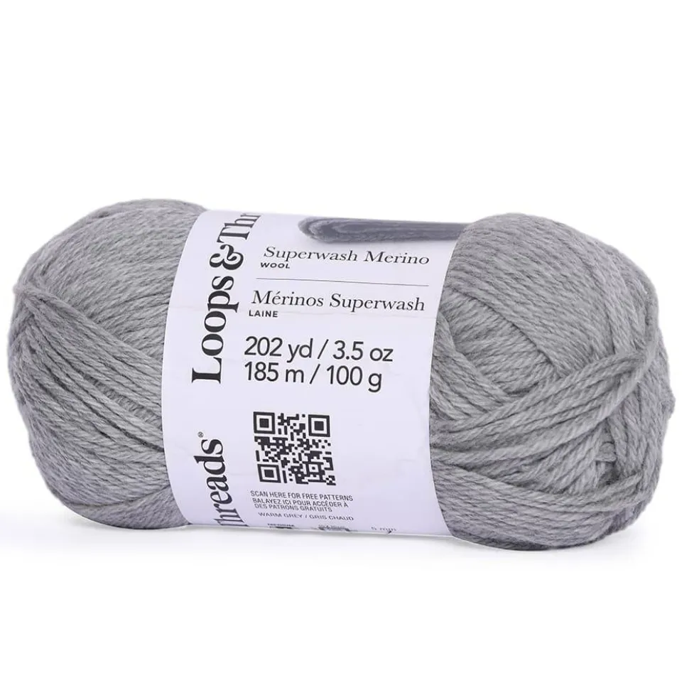 8 Pack: Superwash Merino Yarn by Loops & Threads®
