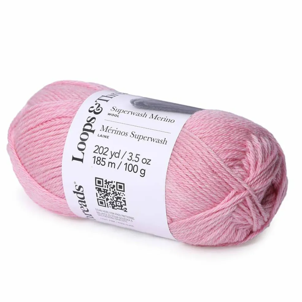 8 Pack: Superwash Merino Yarn by Loops & Threads®