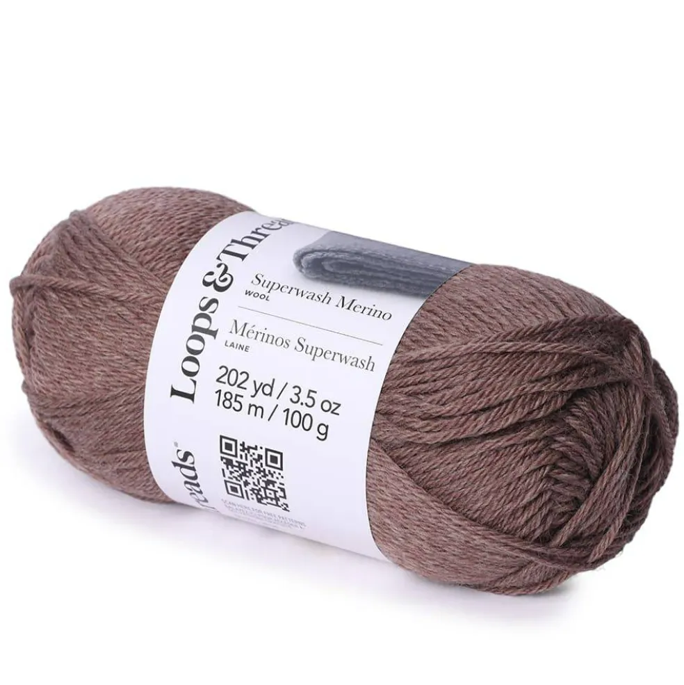 8 Pack: Superwash Merino Yarn by Loops & Threads®