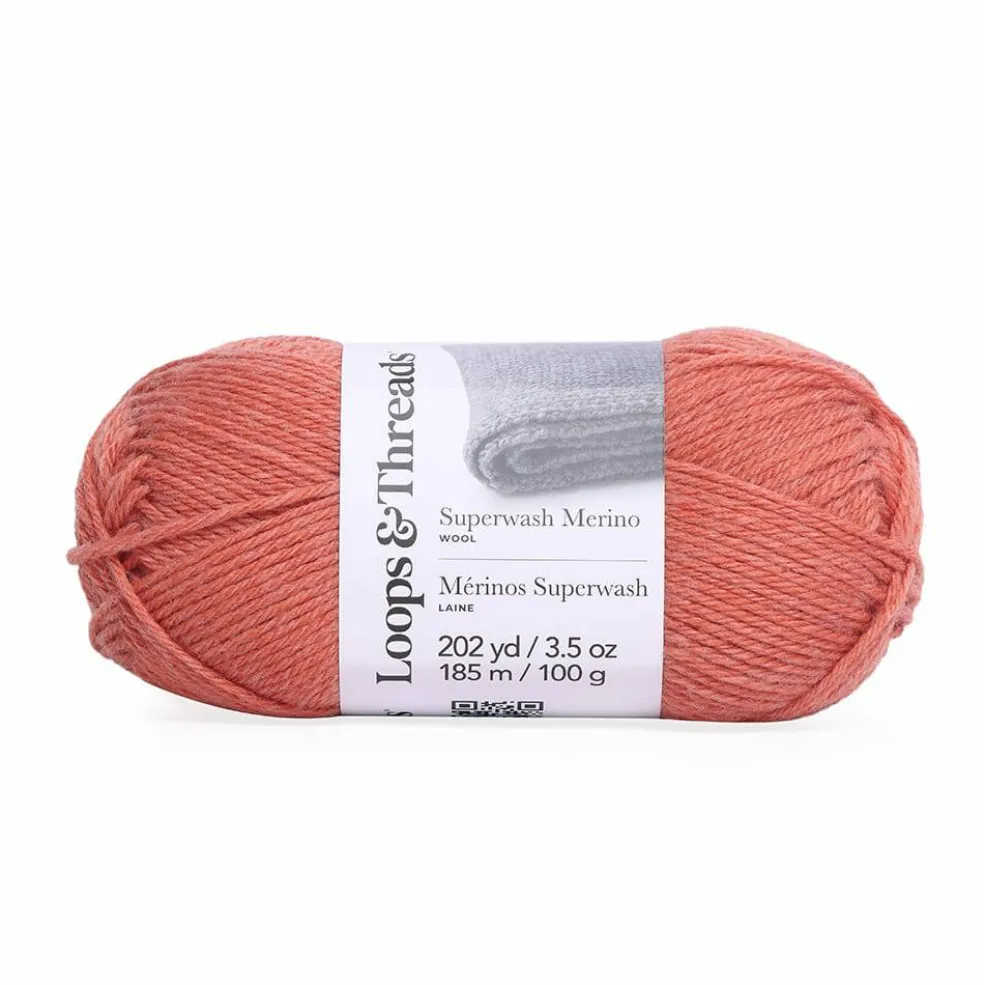 8 Pack: Superwash Merino Yarn by Loops & Threads®