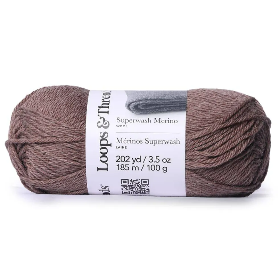 8 Pack: Superwash Merino Yarn by Loops & Threads®