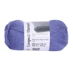 8 Pack: Superwash Merino Yarn by Loops & Threads®