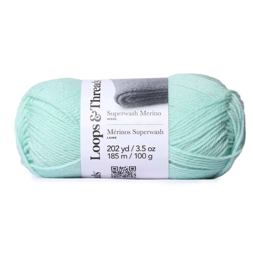 8 Pack: Superwash Merino Yarn by Loops & Threads®