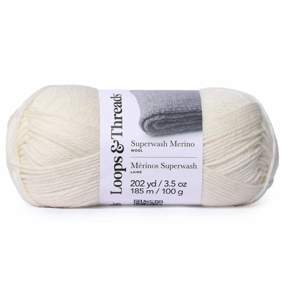8 Pack: Superwash Merino Yarn by Loops & Threads®