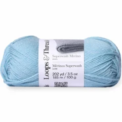 8 Pack: Superwash Merino Yarn by Loops & Threads®
