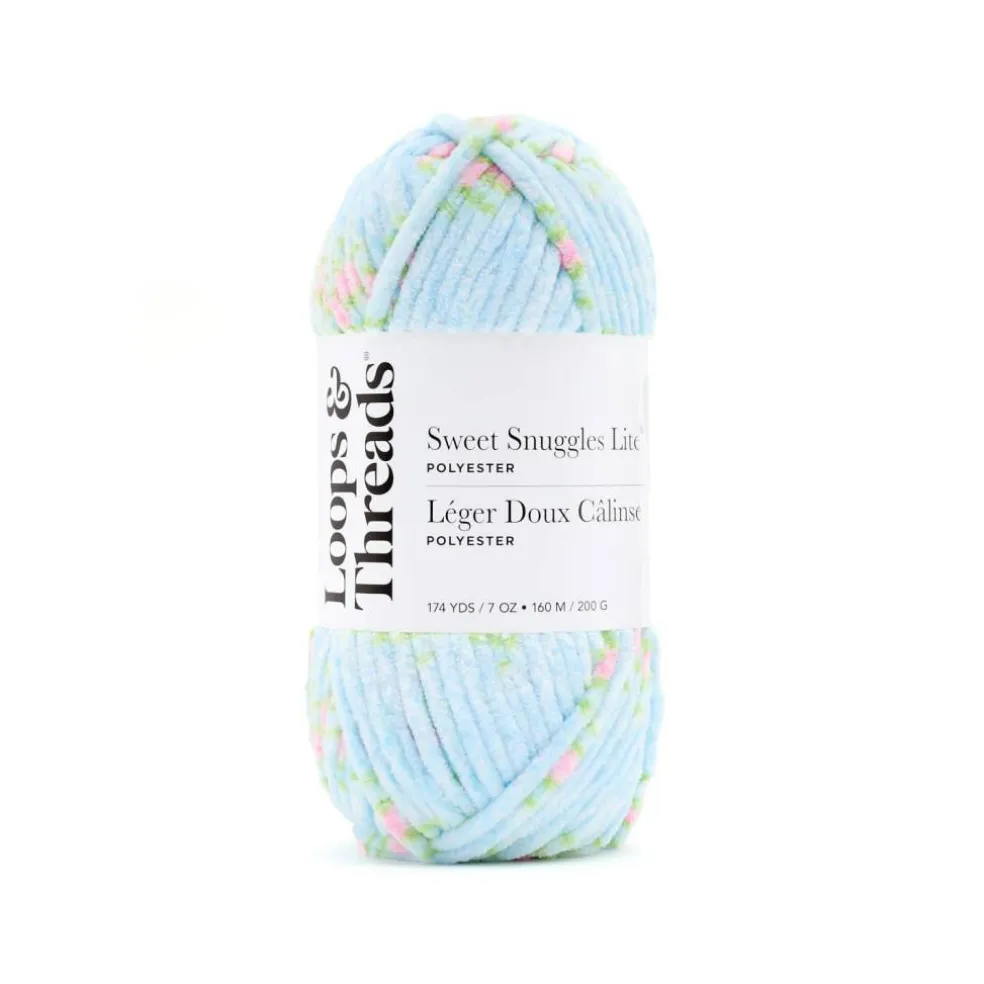 12 Pack: Sweet Snuggles Lite Blossom™ Yarn by Loops & Threads