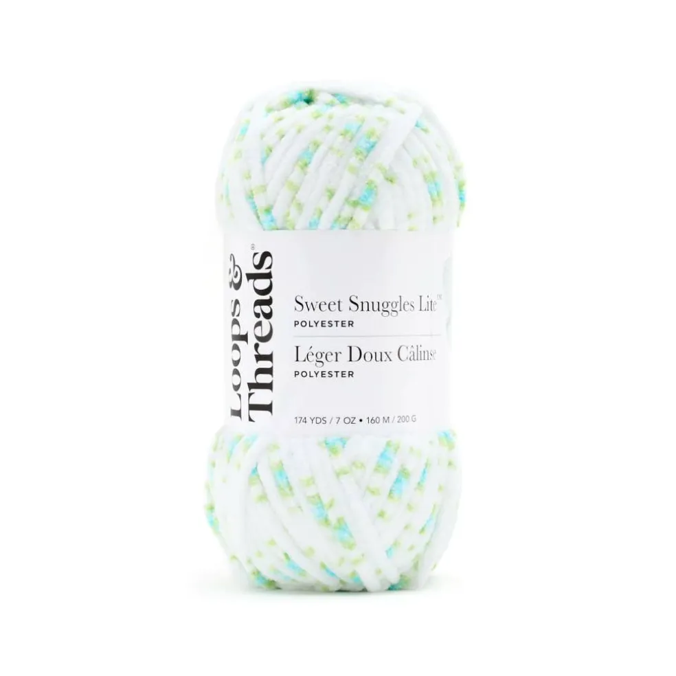 12 Pack: Sweet Snuggles Lite Blossom™ Yarn by Loops & Threads