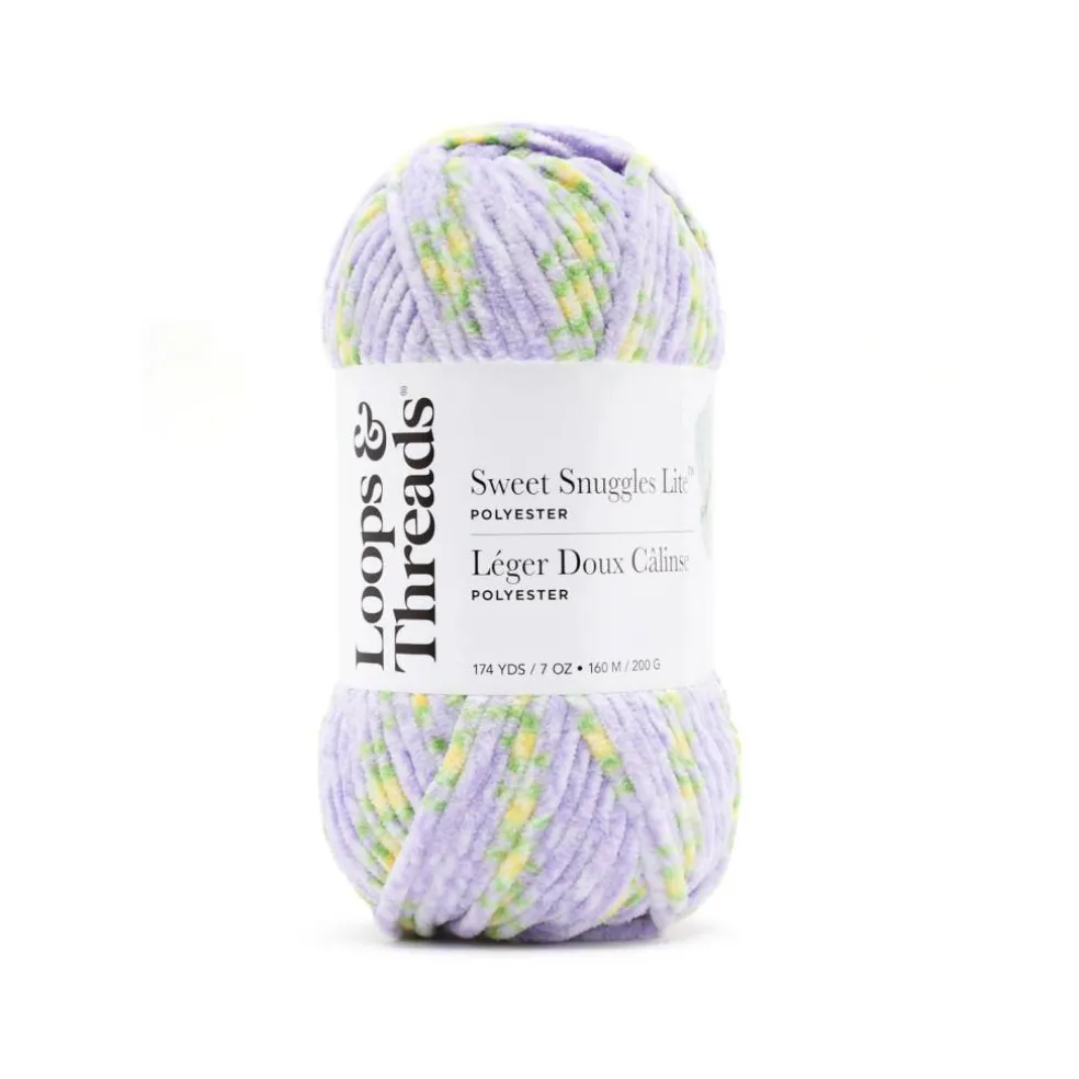 12 Pack: Sweet Snuggles Lite Blossom™ Yarn by Loops & Threads