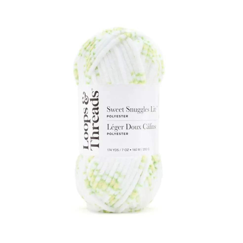 12 Pack: Sweet Snuggles Lite Blossom™ Yarn by Loops & Threads