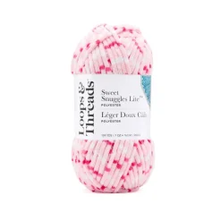 12 Pack: Sweet Snuggles Lite™ Variegated Striped Yarn by Loops & Threads®