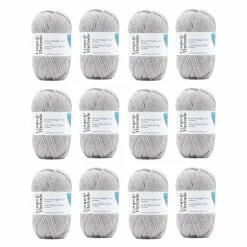 12 Pack: Sweet Snuggles™ Lite Yarn by Loops & Threads®