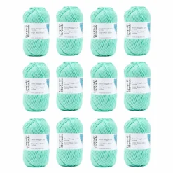 12 Pack: Sweet Snuggles™ Lite Yarn by Loops & Threads®