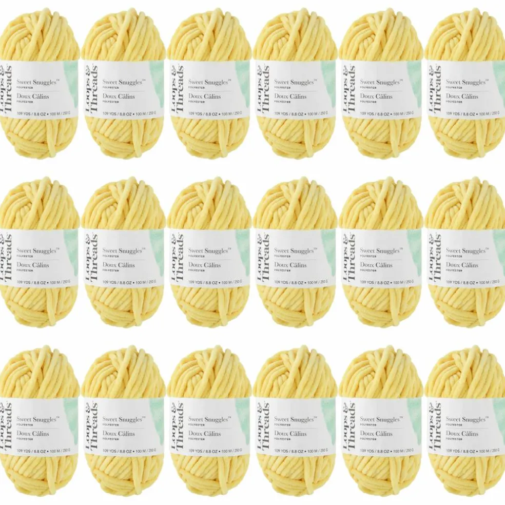 18 Pack: Sweet Snuggles™ Yarn by Loops & Threads®