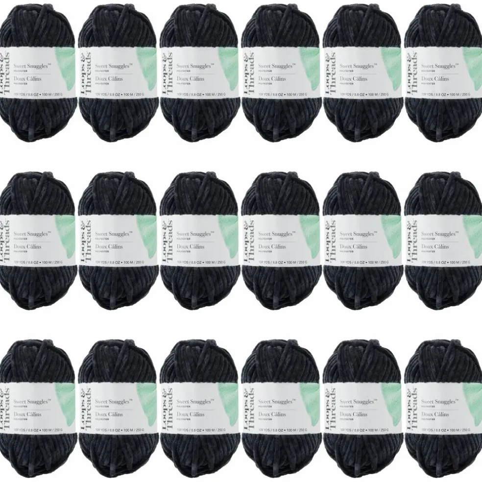 18 Pack: Sweet Snuggles™ Yarn by Loops & Threads®