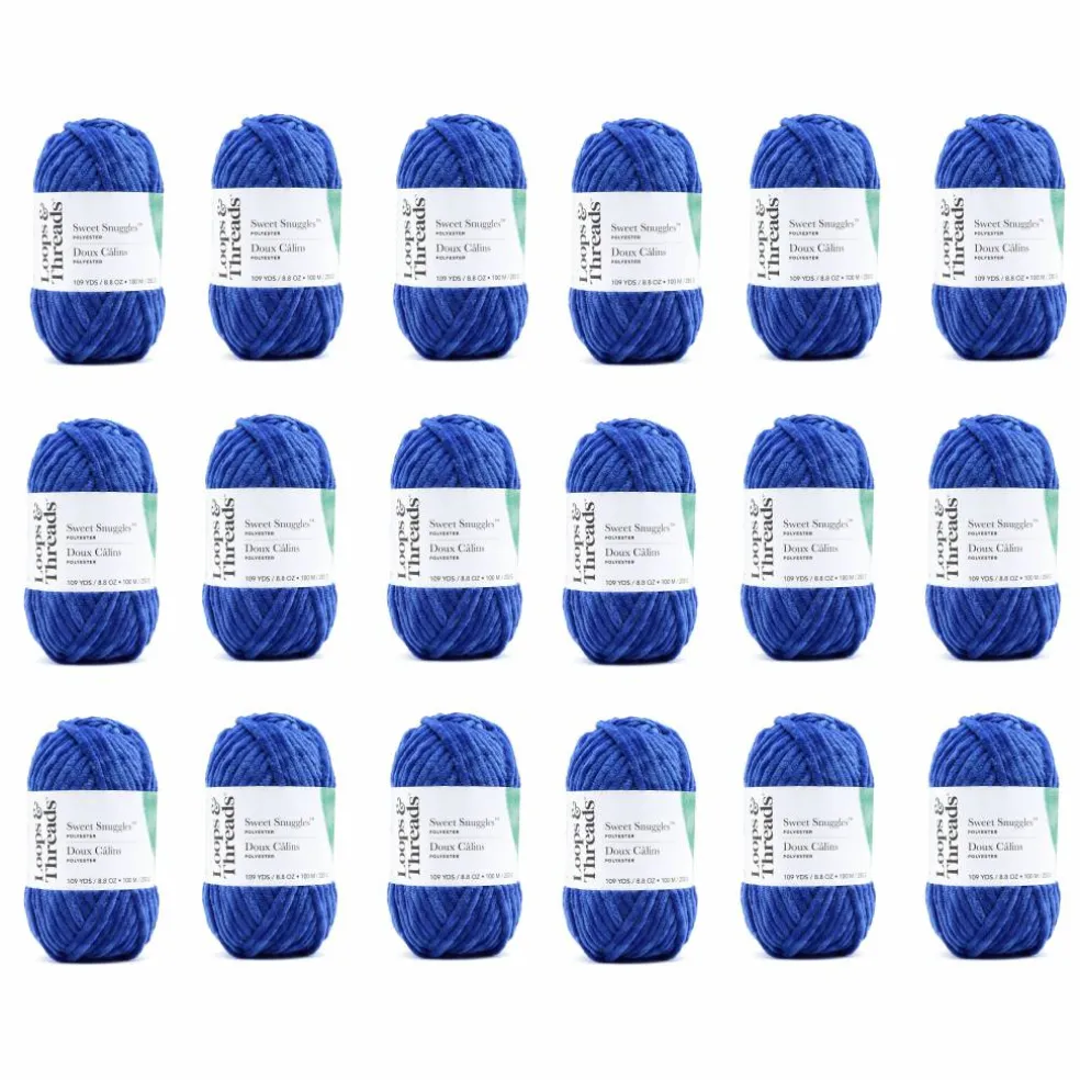 18 Pack: Sweet Snuggles™ Yarn by Loops & Threads®