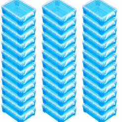 36 Pack: Teal Stacking Crayon Box by Simply Tidy™