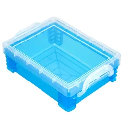 36 Pack: Teal Stacking Crayon Box by Simply Tidy™