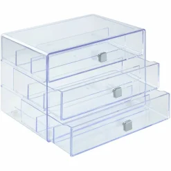6 Pack: Three-Drawer Washi Organizer by Simply Tidy™