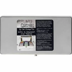 6 Pack: Tim Holtz Distress® Ink Pad Storage Tin