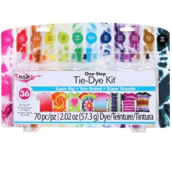 6 Pack: Tulip® One-Step Brights Tie-Dye Kit®, Large