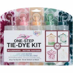 6 Pack: Tulip® Wilderness One-Step Tie-Dye Kit®