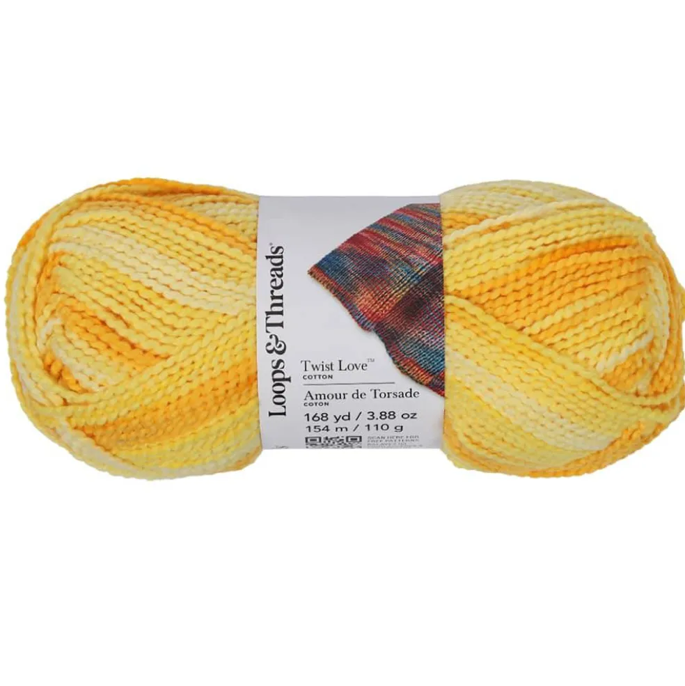 6 Pack: Twist Love™ Cotton Yarn by Loops & Threads®