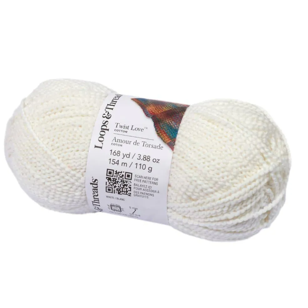 6 Pack: Twist Love™ Cotton Yarn by Loops & Threads®