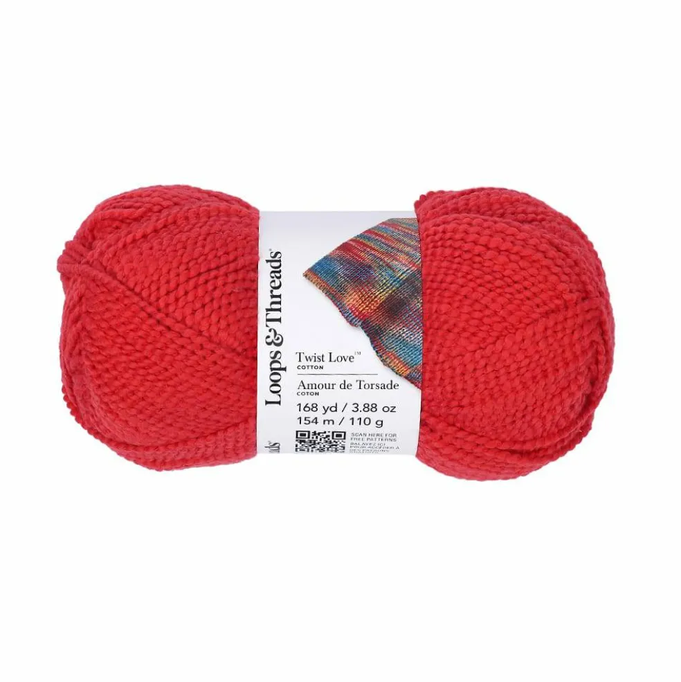 6 Pack: Twist Love™ Cotton Yarn by Loops & Threads®