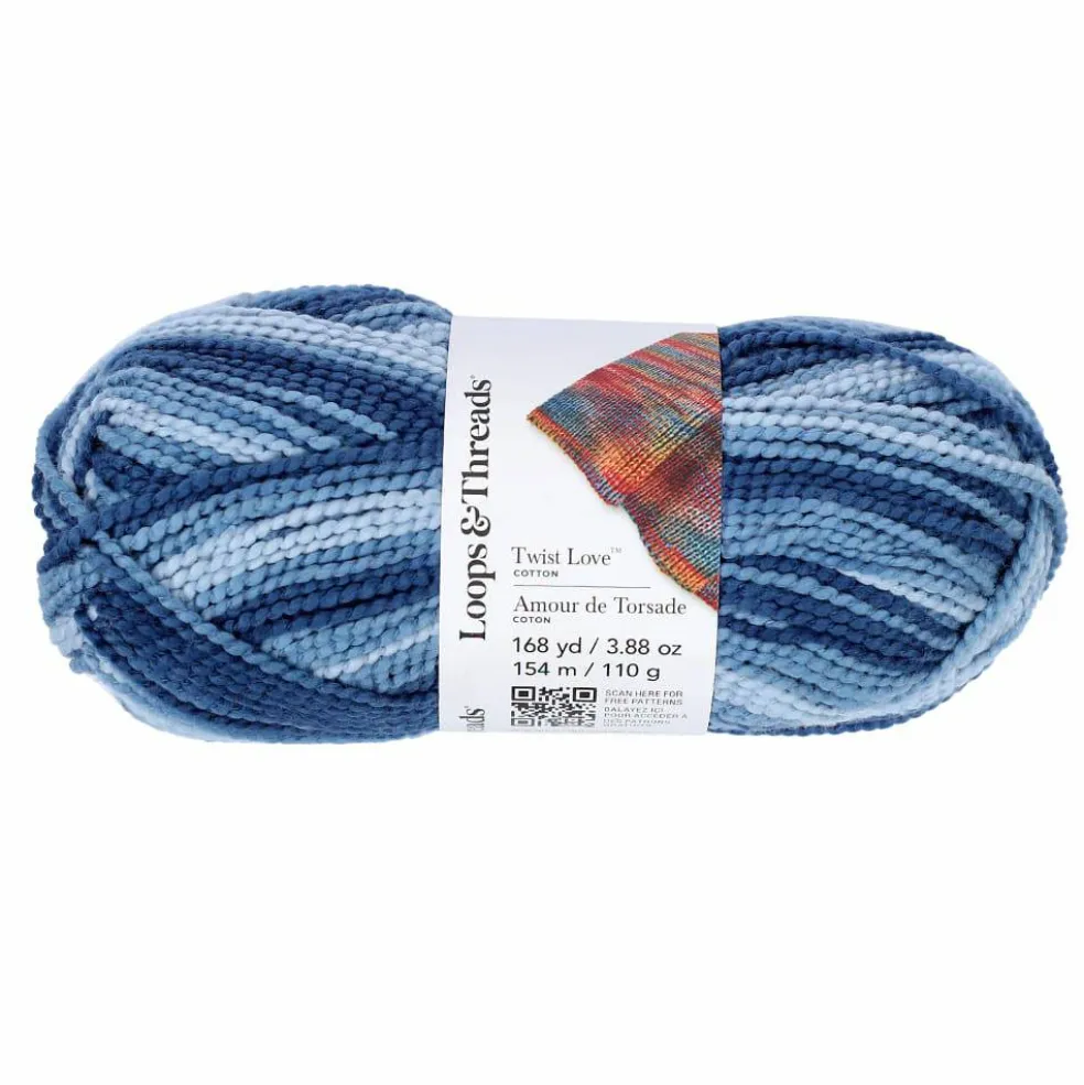 6 Pack: Twist Love™ Cotton Yarn by Loops & Threads®