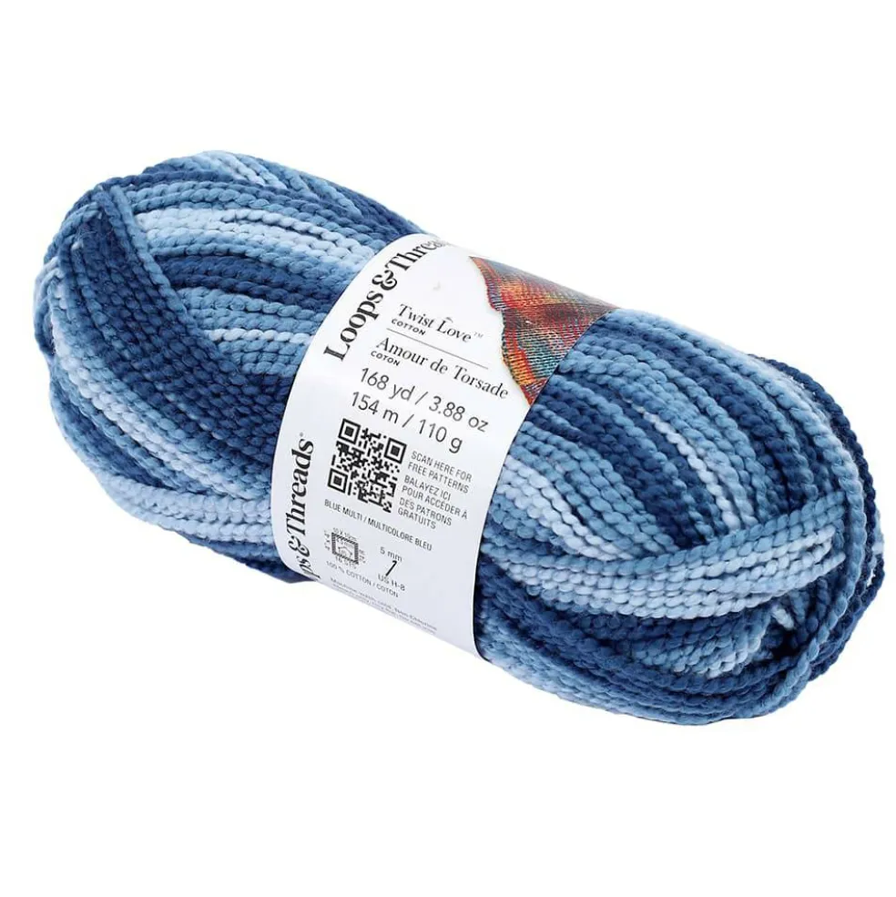 6 Pack: Twist Love™ Cotton Yarn by Loops & Threads®