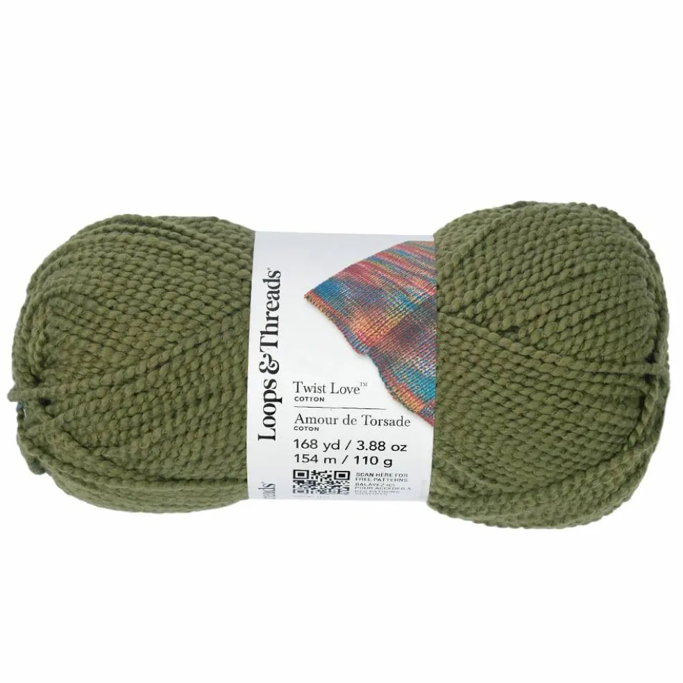 6 Pack: Twist Love™ Cotton Yarn by Loops & Threads®