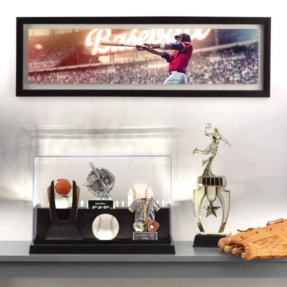 6 Pack: Two-Tiered LED Display Case by Studio Décor®
