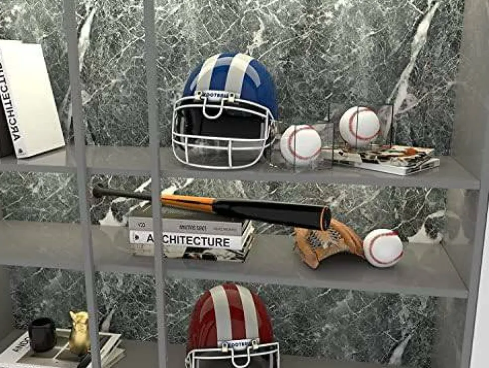 12 Pack UV Protected Acrylic Boxes for Display,Clear Display Case Baseball Cube Memorabilia Showcase Autograph Ball Protector