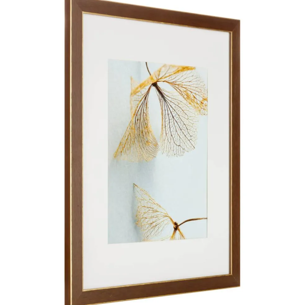 8 Pack: Walnut & Gold Trim Frame with Mat, Gallery by Studio Décor®