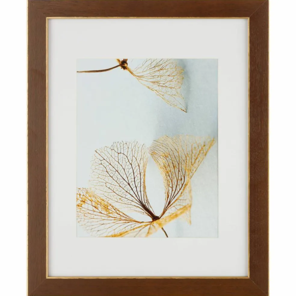 8 Pack: Walnut & Gold Trim Frame with Mat, Gallery by Studio Décor®