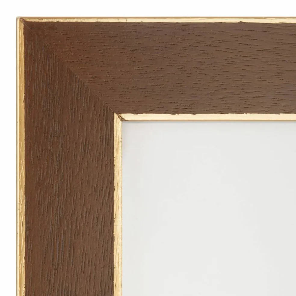 8 Pack: Walnut & Gold Trim Frame with Mat, Gallery by Studio Décor®