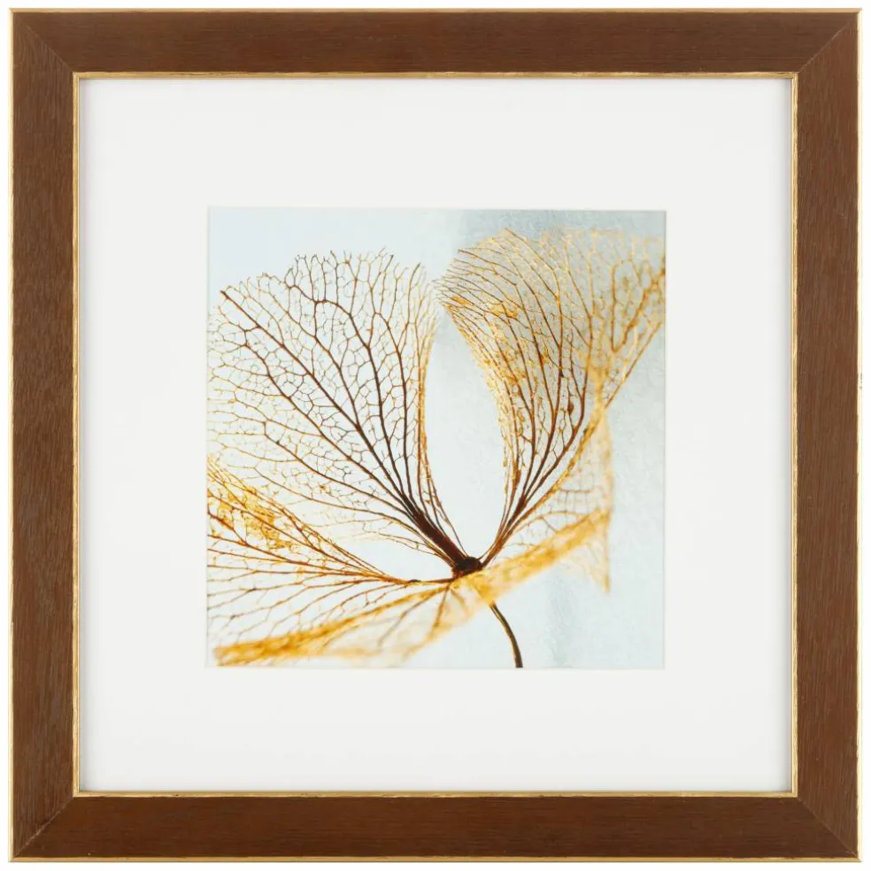 8 Pack: Walnut & Gold Trim Frame with Mat, Gallery by Studio Décor®
